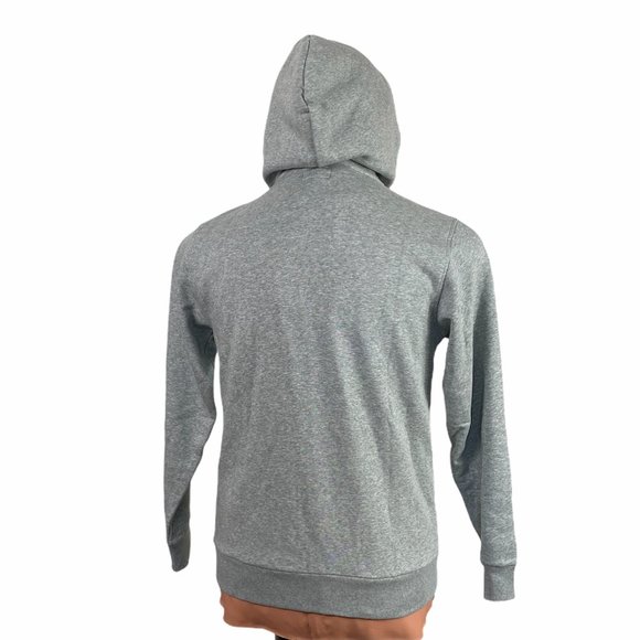 🌸Sale🌸 Converse Star Chevron Hoodie Sweatshirt Gray Women's Size 10008818-A03 - Picture 2 of 4